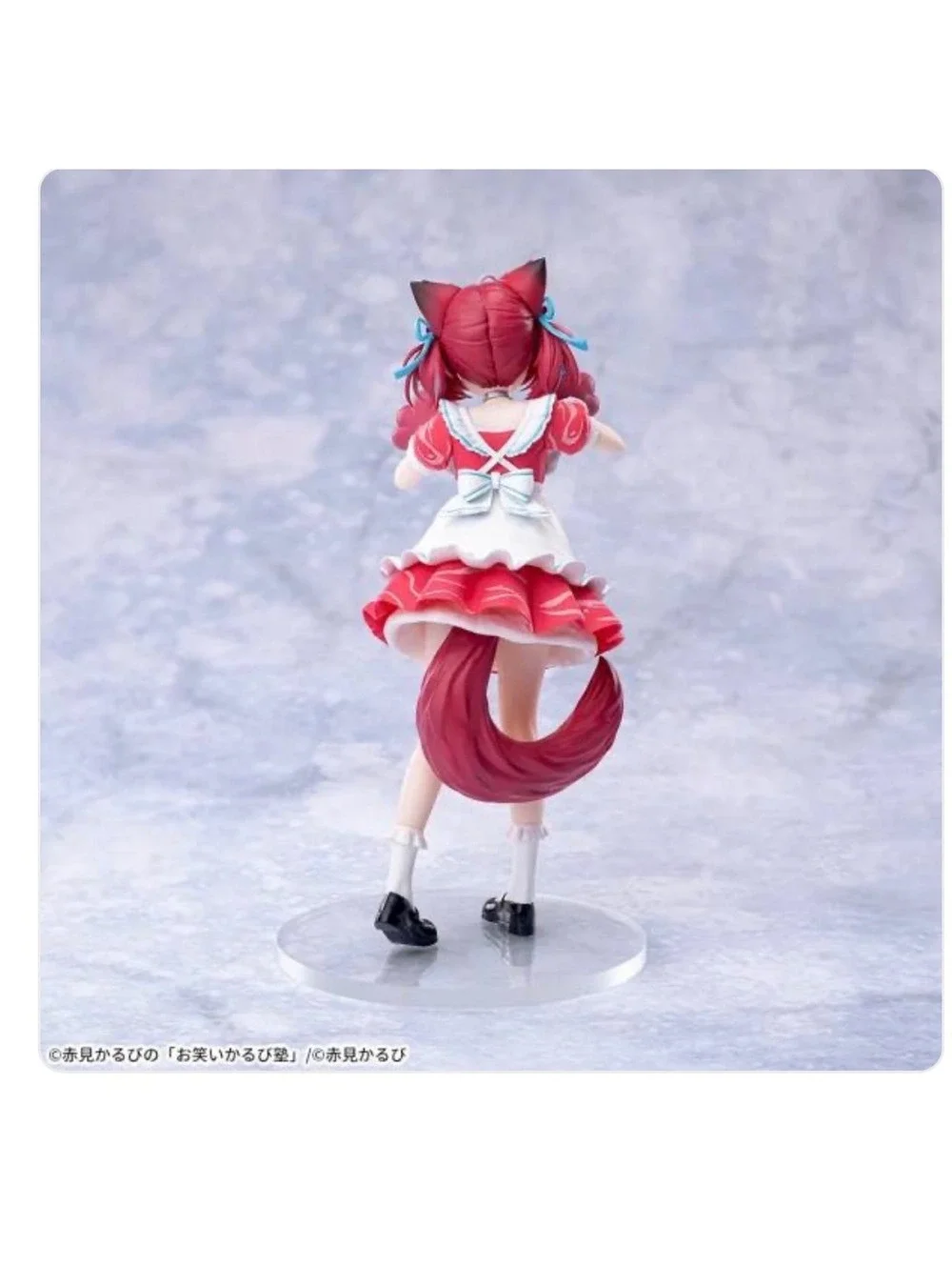 Akami Karubi Anime Figure by Lumica - Adorable Catgirl with Paws and Tail